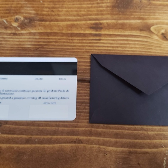 Prada Sunglasses Case w/ Care Book Brochure & Cert - Picture 3 of 8